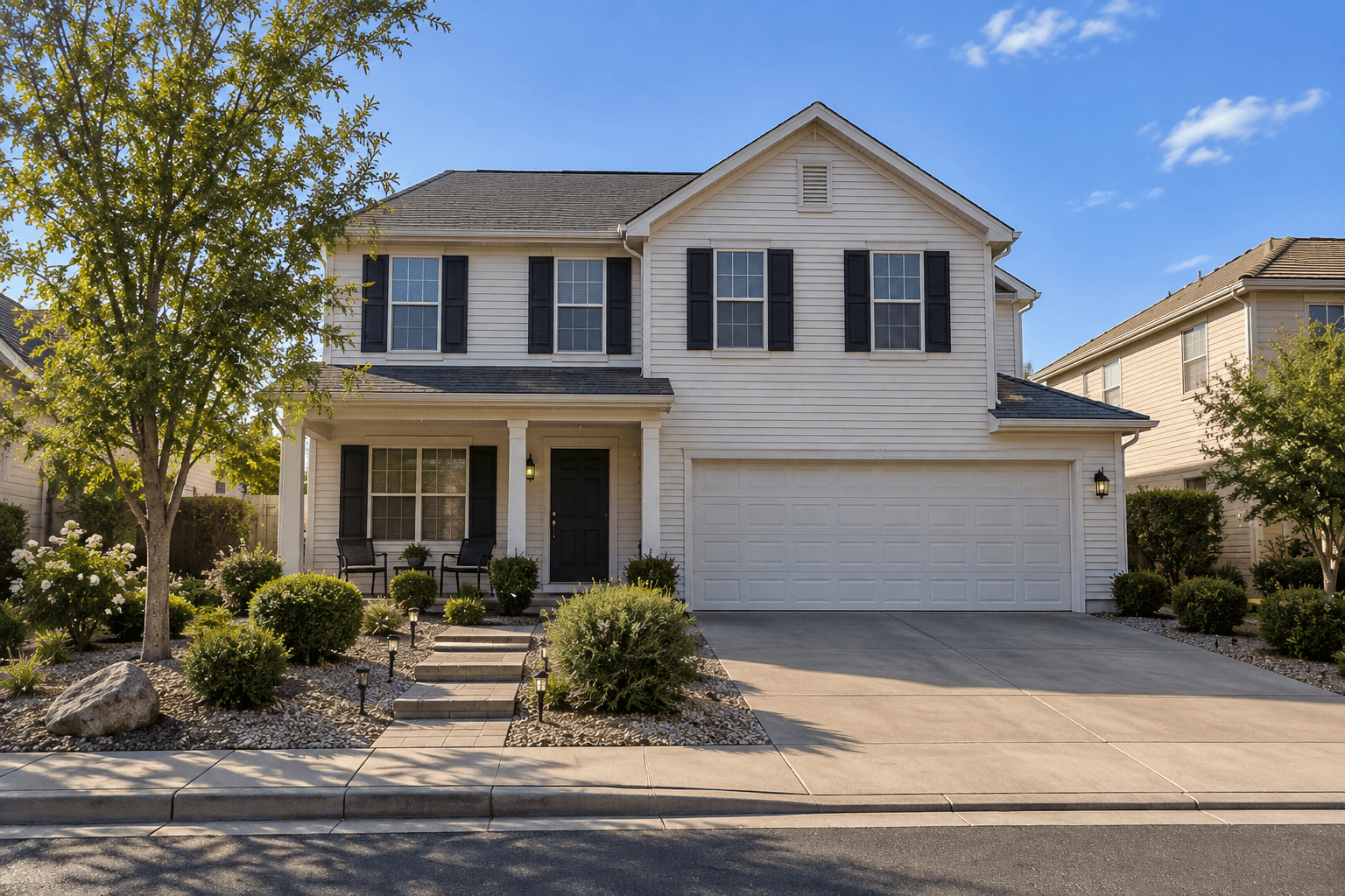 Professionally photographed residential property exterior
