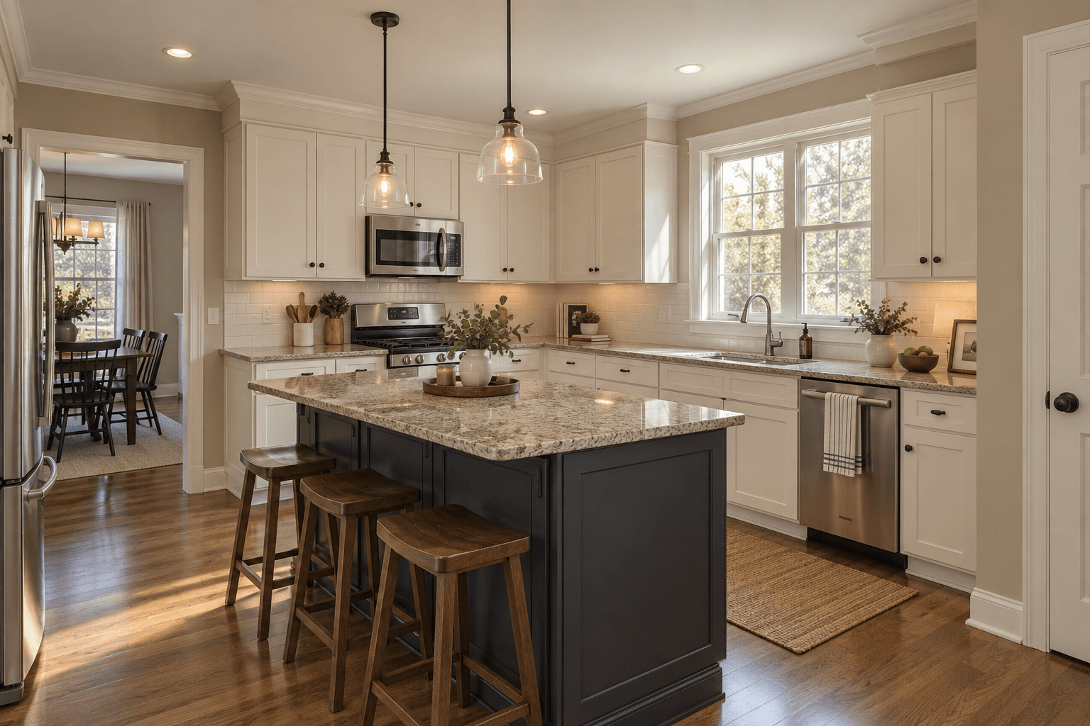 Professionally photographed residential property presentation